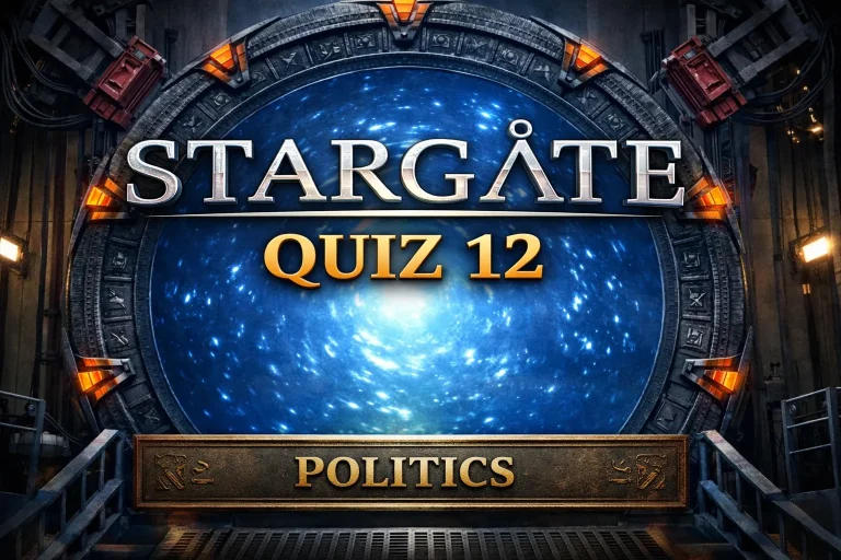 Test your knowledge of Stargate SG‑1’s Season 1 finale “Politics.” Senator Kinsey challenges the Stargate Program as SG‑1 defends Earth’s mission. Relive the tension, the debate, and the fate of the gate in this ultimate quiz.