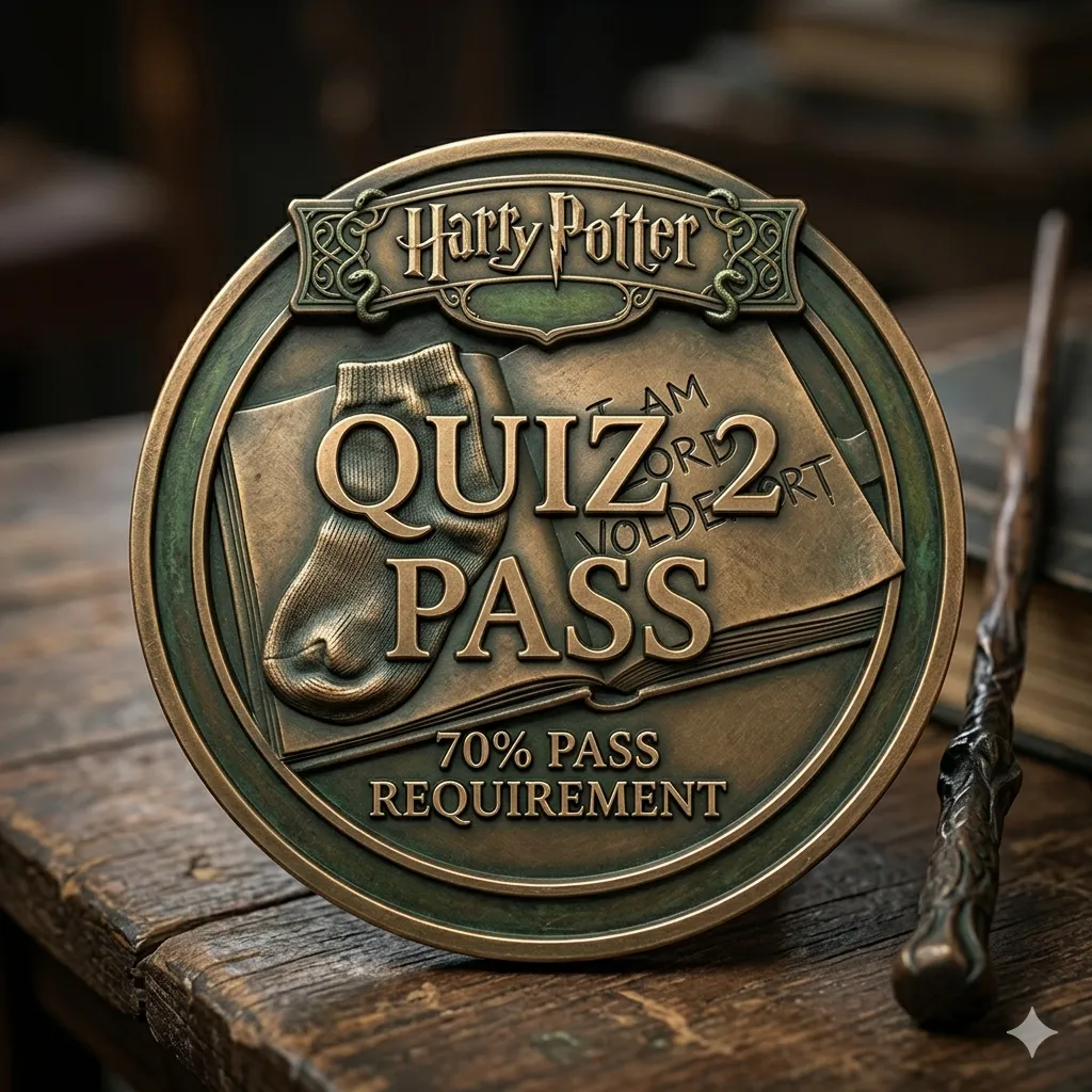 Harry Potter Quiz Pass