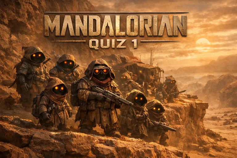 Mandalorian Season 1 Trivia & Facts The first season follows bounty hunter Din Djarin and "The Child" (Grogu). Key reveals include the Mandalorian's real name, his Beskar armor upgrades, and the Darksaber held by Moff Gideon. This Mandalorian Season 1 quiz validates core lore, including the Mudhorn signet, IG-11’s reprogramming, and the Bounty Hunters' Guild.