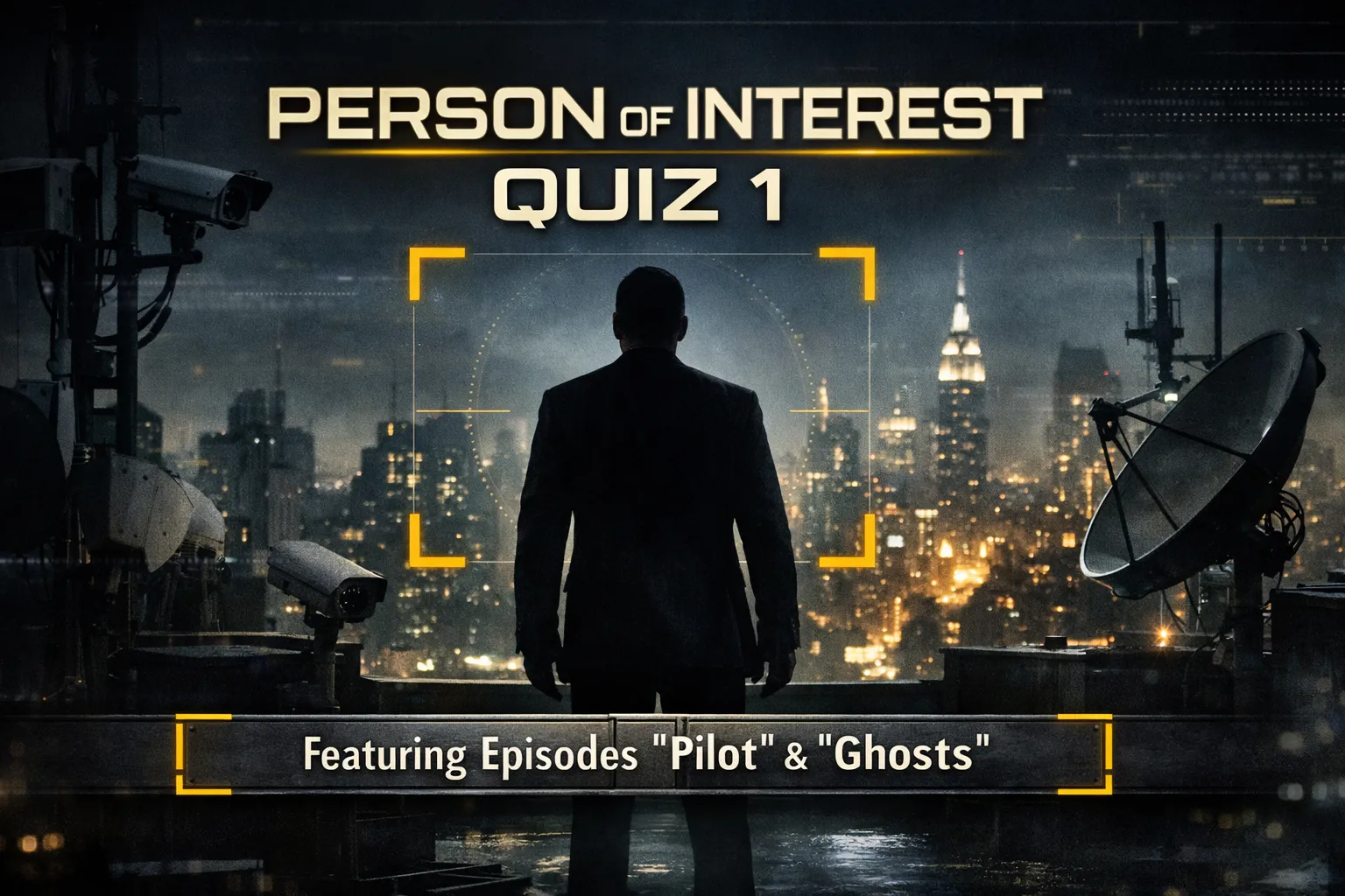 Step into the high‑stakes world of Person of Interest with this immersive, Machine‑driven quiz designed for fans who want to test their knowledge of the show’s intricate plots, shadowy organizations, and unforgettable characters. This quiz recreates the tension, atmosphere, and surveillance‑heavy aesthetic of the series, placing you directly inside the world of Harold Finch, John Reese, and the ever‑watchful Machine.